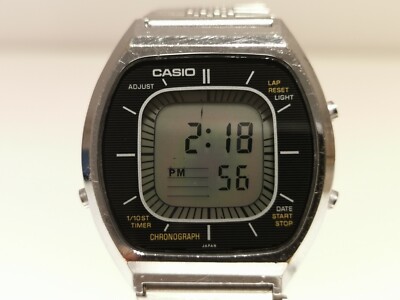時計 CASIO 56QS-38 VINTAGE RARE CHRONOGRAPH TIME-SCAN MEN'S WATCH 