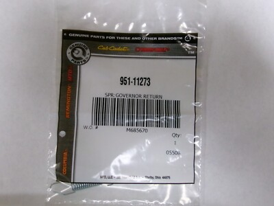 #ad CUB CADET MTD TROY BILT 951 11273 Governor Return Spring $16.99