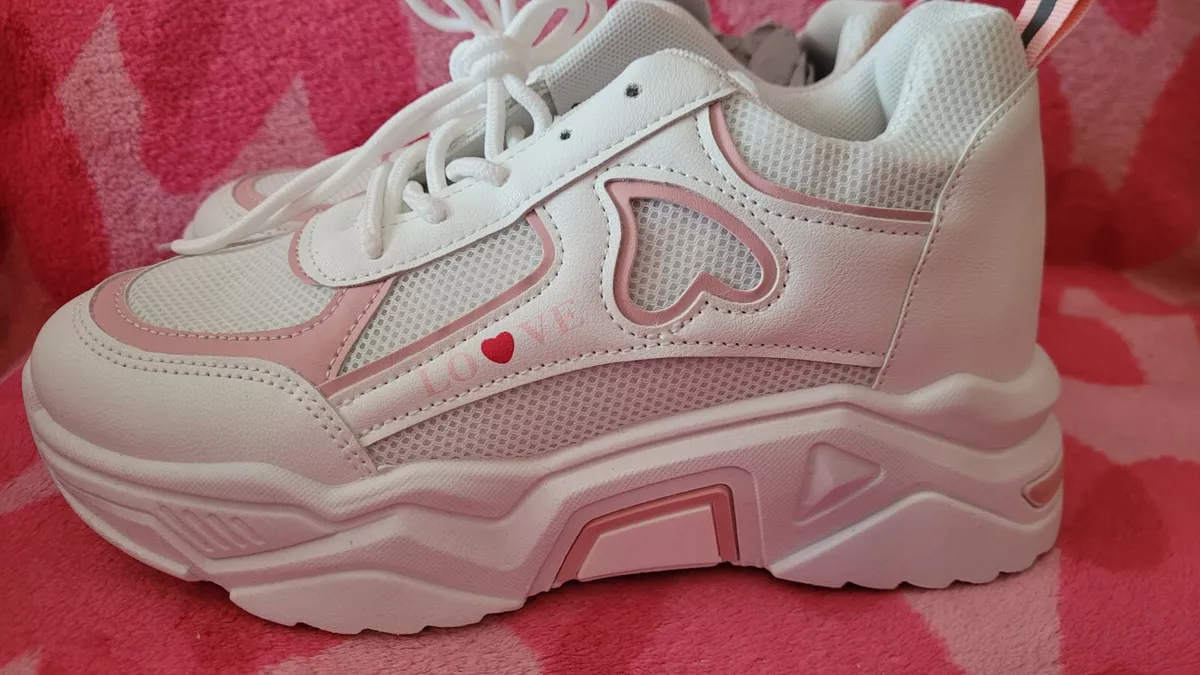 Sneakers with hotsell a heart
