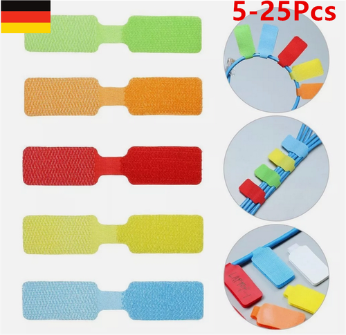 Kabeletiketten, mehrfarbiges Schreiben auf Kabel Etiketten Drahtetiketten` - 第 3/21 張圖片