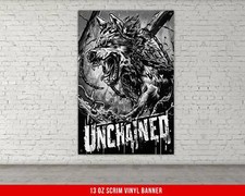 Motivational Gym Banner - Large Wall Art - Home Gym Decor