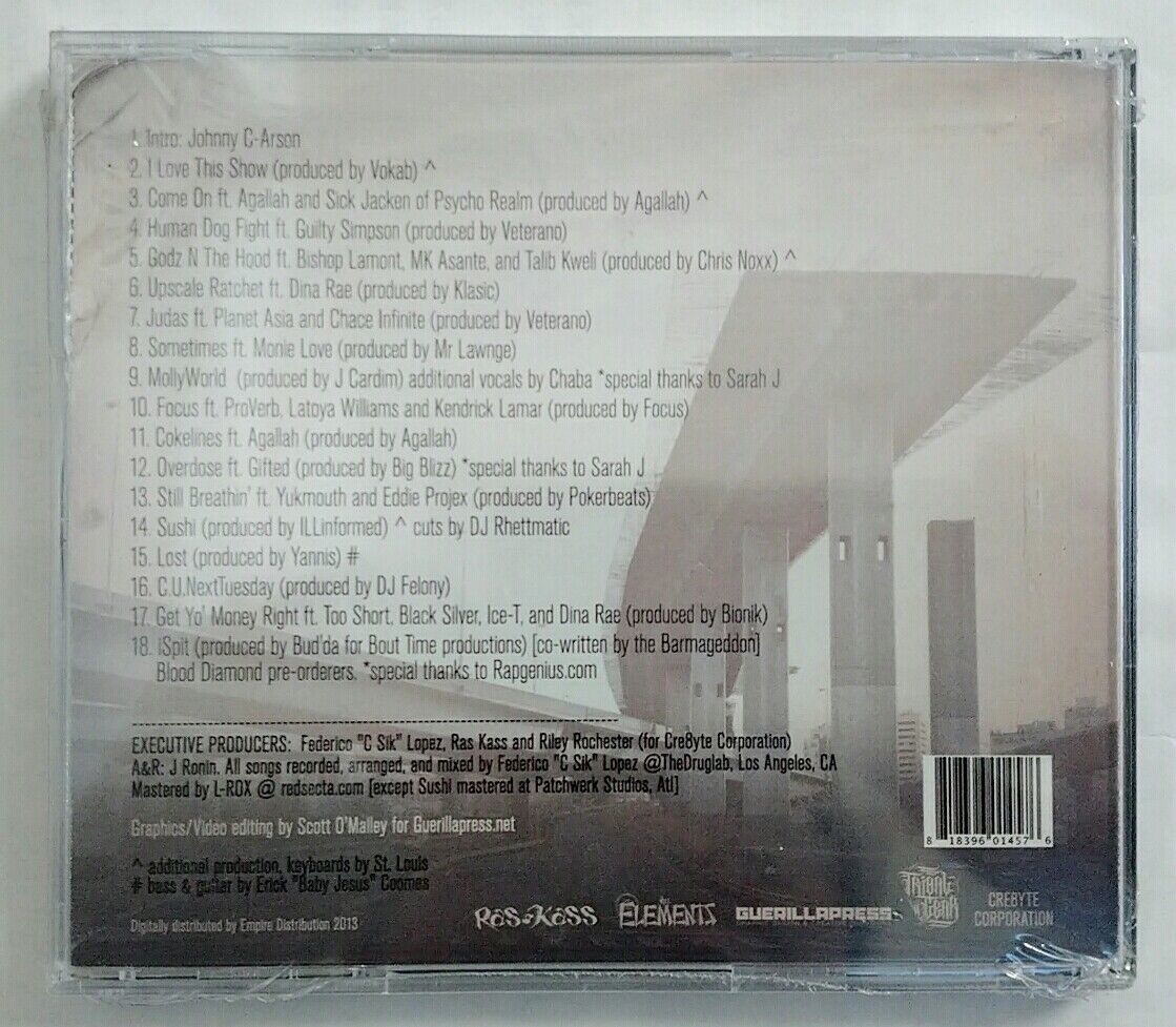 CD) Ras Kass – Barmageddon , New unopened item, Album, Rare CD) Ras Kass – Barmageddon , New unopened item, Album, Rare