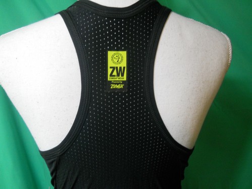 Zumba Made With Zumba Love Serbatoio Collo Alto taglia XS, S, M, L Nero Z1T01802 (C46) - Foto 7 di 7