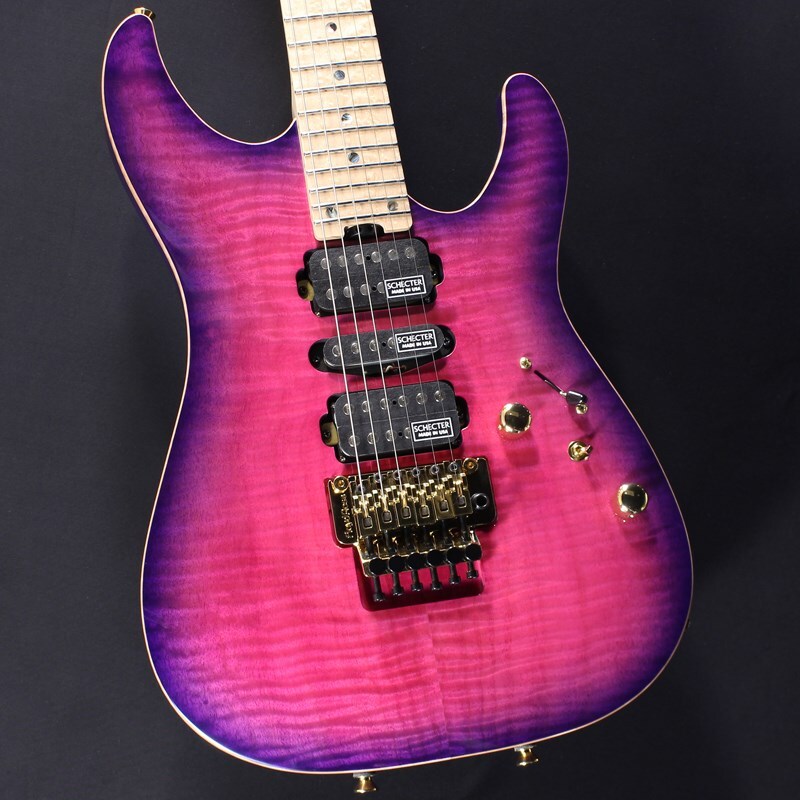 SCHECTER EX-5B-24-CTM-FRT (Pink Purple Burst/BM) #241201 SCHECTER EX-5B-24-CTM-FRT (Pink Purple Burst/BM) #241201