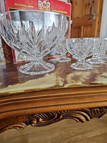 RCR Royal Crystal Rock Fruit Salad Set 7psc - Picture 8 of 17