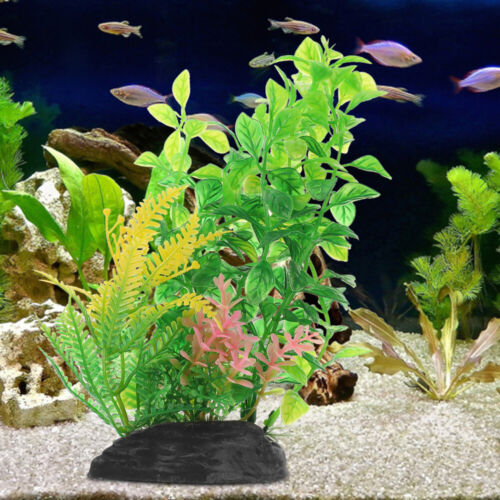 Aquarienlandschaft Plastik Unterwasserpflanze Kunststoff Plastikpflanzen - Bild 1 von 16