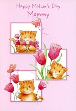 Happy Mother's Day Mommy - Mother's Day Greeting Card - 28150