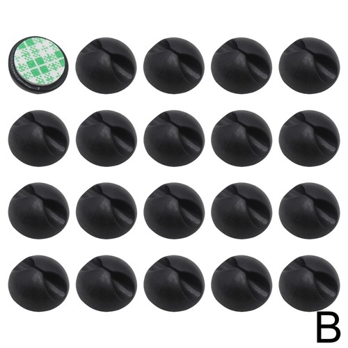 10/20 pezzi di clip per cavi, supporto per auto, morsetto autoadesivo, colo I3K2 - Zdjęcie 12 z 13