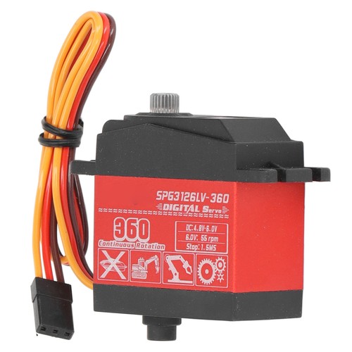 26KG Digital Dual Axis Servo High Continuous Rotation Motor Servo MU - Picture 19 of 22