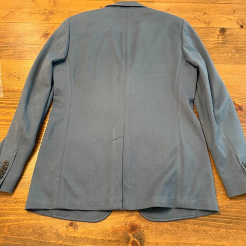 Artefact Soft Knit Blazer Jacket Navy Blue Mens Medium Unlined Stretch - Picture 9 of 11