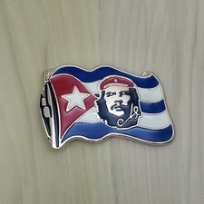 NEW CUBAN FLAG CHE GUEVARA METAL BELT BUCKLE HEBILLA BANDERA CUBANA 143