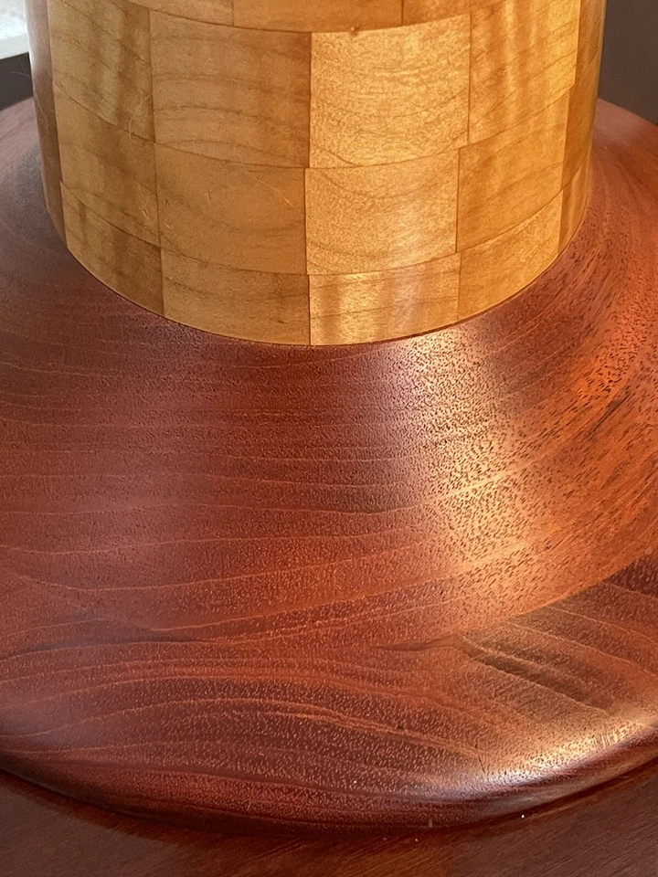 COOL! LÁMPARA DANESA MODERNA DE RETAZOS DE MEDIADOS DE SIGLO VINTAGE CON PANTALLA NUEVA Foto 4 de 4