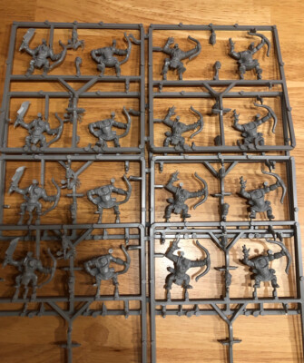 Warhammer Orc & Goblin Orc Archers/Arrer Boys x16