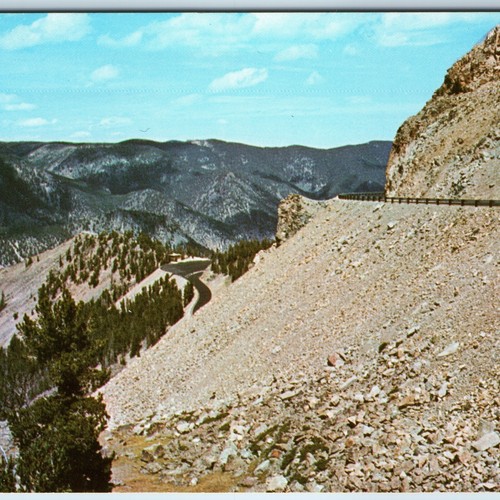 c1960s Yellowstone, MT WY Knox Point Lookout Red Lodge Cooke Silver
