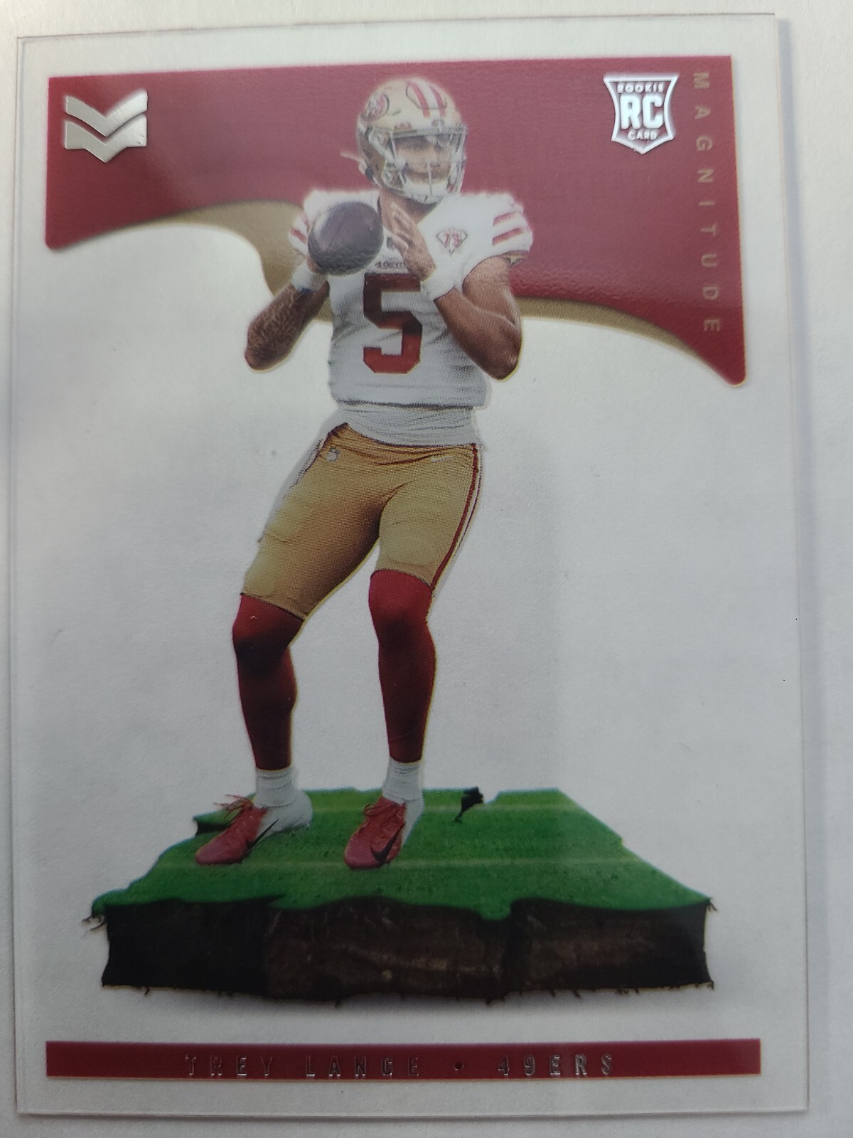2021 Panini Chronicles - Magnitude Trey Lance #MAG-3 (RC)