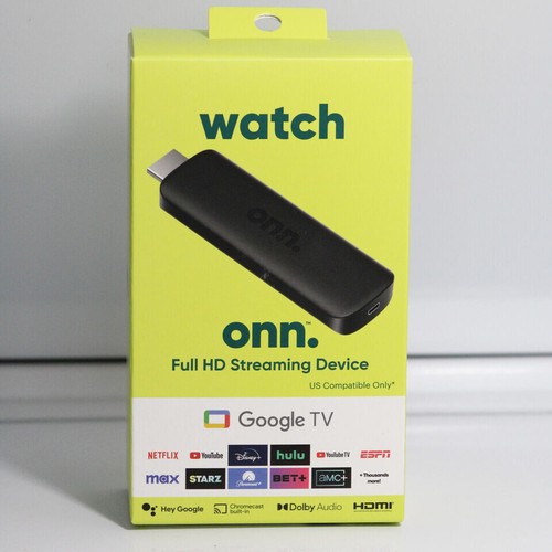onn. Google TV Full HD Streaming Device NEW