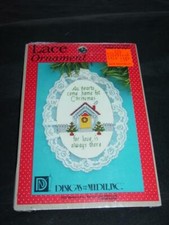 Designs for the Needle Kit LACE ORNAMENT "Hearts Come Home for Christmas" 1224