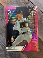 2022 Panini Chronicles Phoenix Pink Shane Baz RC #3 Tampa Bay Rays