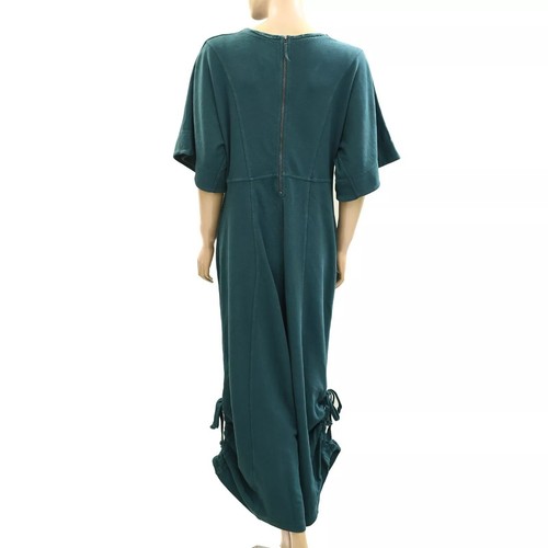 Daily Practice by Anthropologie Horizon Wide-Leg Jumpsuit Ruched XXS NWT 277119 - Picture 7 of 9
