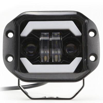5in Spotlight LED Work Light Bar Flush Mount Hi/low Beam For Car Truck Pickup