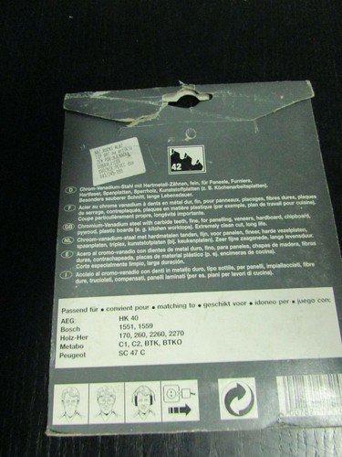 Lux 117 514 Kreissägeblatt HM/CT 140 x 20mm Zähne=20 (A533) - Bild 3 von 3