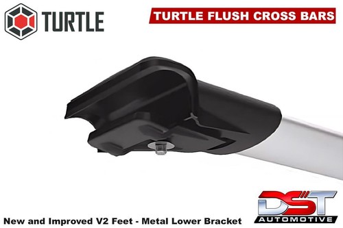 FITS VW T5 T6 Transporter Cross Bars Set - BLACK Fits Roof Bar Rails OEM QUALITY - Picture 5 of 6