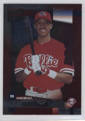 2002 Donruss Best of Fan Club Spotlight /100 Anderson Machado #242 Rookie RC 0o9