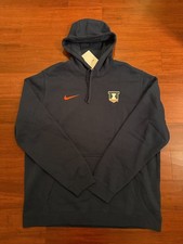 NWT Nike University of Illinois Fighting Illini Navy Blue Hoodie Mens S XL NEW