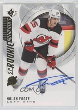 2020-21 SP Retail SP Rookie Authentics Signatures Nolan Foote #126 Auto 0i79