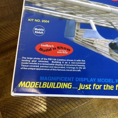 Guillows Build N Show Catalina PBY-5a Flying Boat Model Kit 2004 1/28 - Picture 4 of 14