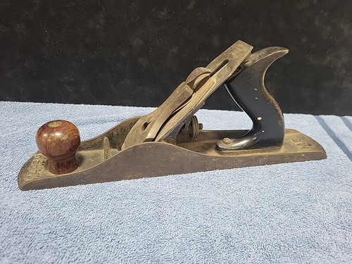 MARSH # 5 Plane Smooth Bottom 14"×2.5" UNRESTORED Wood Plane! - Picture 2 of 7