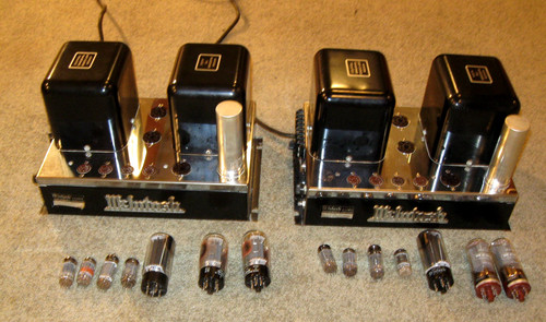 USED PAIR VINTAGE MCINTOSH MC 30 MONOBLOCK TUBE AMPLIFIERSS!!! CLEAN!!!