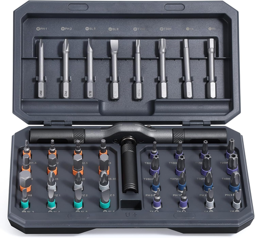 42 in 1 Magnetic Screwdriver Set, DIY Ratchet Screwdriver Set, Multi Bit Magneti - Picture 10 of 12