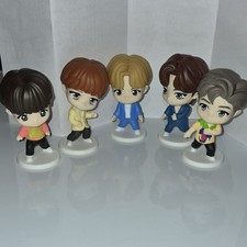 McDonald's TinyTAN BTS Throwback Edition Happy Meal Toy Lot of 5