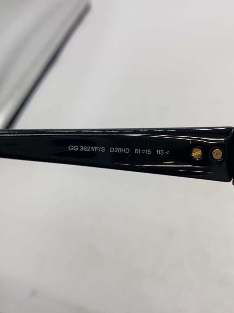 GUCCI Sunglasses Plastic Black Black Ladies gg3621 thumbnail 5