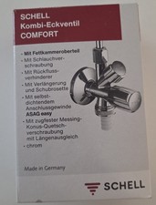 Schell Kombieckventil 1/2 selbstdichtend 035450699