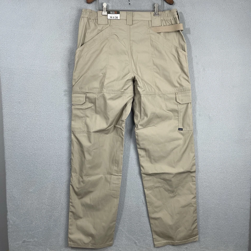 Pantalones tácticos 5.11 para hombre talla 36x34 marrón Taclite Pro cargo calce relajado nuevos con etiquetas Foto 2 de 4