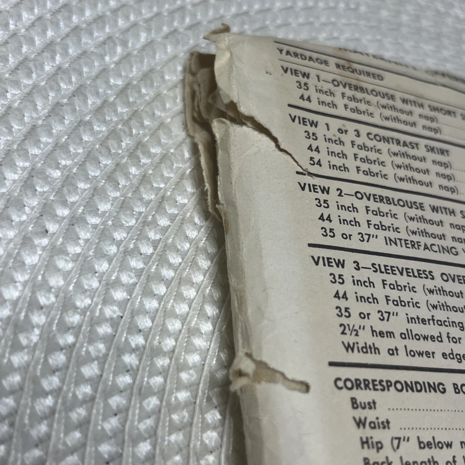 ADVANCE SEWING PATTERN 8152 Sz 16 Vintage Maternity Wear 1940's/1950's - Image 4 of 4