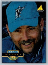 💎1994 Pinnacle Baseball Museum Collection #344 Bryan Harvey - Marlins💎