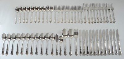Oneida Arbor Rose True Rose Stainless Steel Flatware 57 Pieces Service for 8 +