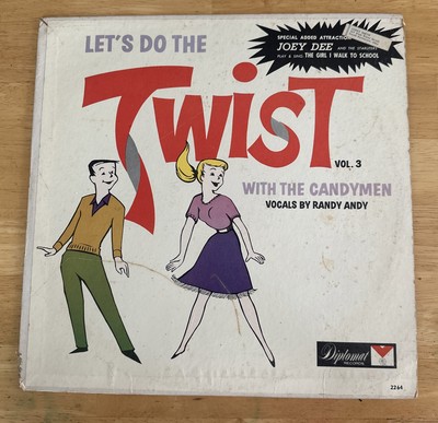 The Candymen Vocals By Randy Andy    Let's Do The Twist Vol. 3 Vinyl LP Joey Dee