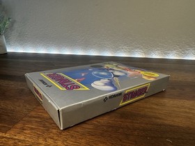 Stinger Nintendo NES 1st Print 5 Screw Hang Tab  Complete CIB - RARE w/ manual
