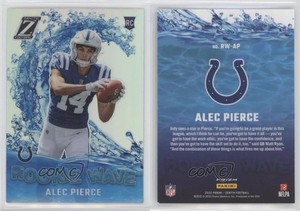 2022 Panini Zenith Rookie Wave Silver Alec Pierce #RW-AP RC