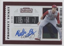 2019 Panini Contenders Draft Picks Prospect Ticket 60/99 Matt Gorski Auto 1u6