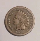 1861 INDIAN HEAD CENT GOOD 1C Copper-Nickel