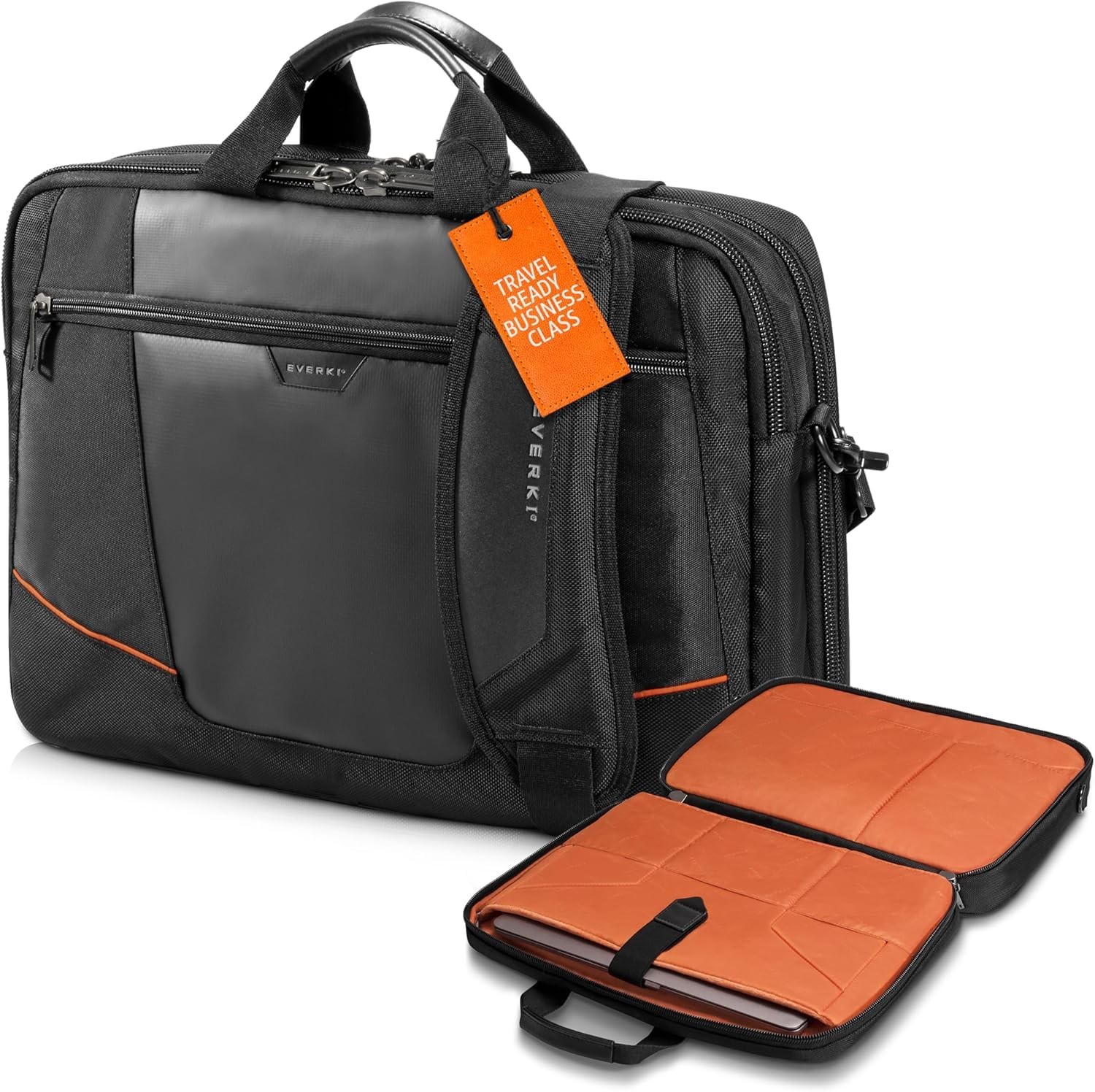 EVERKI Flight Business Laptop Briefcase Bag - Travel Checkpo