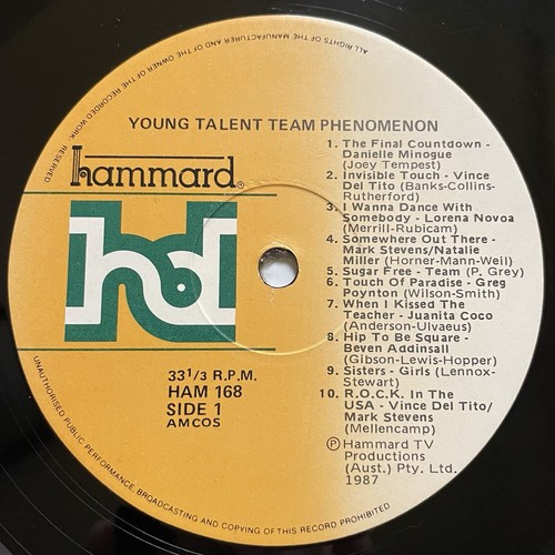 Young Talent Team Phenomenon Time Vinyl Record 12” 33RPM HAM 168 Hammard 1987 - Picture 20 of 24