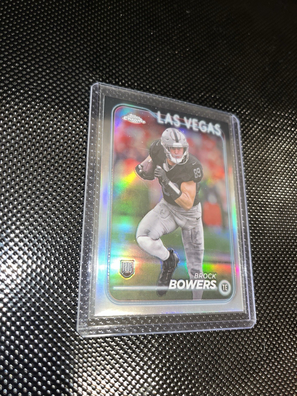 2024 Topps Chrome - Rookies Brock Bowers #207 Refractor (RC)