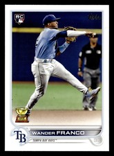 Wander Franco 2022 Topps ROOKIE RC #215 Tampa Bay Rays Baseball *229