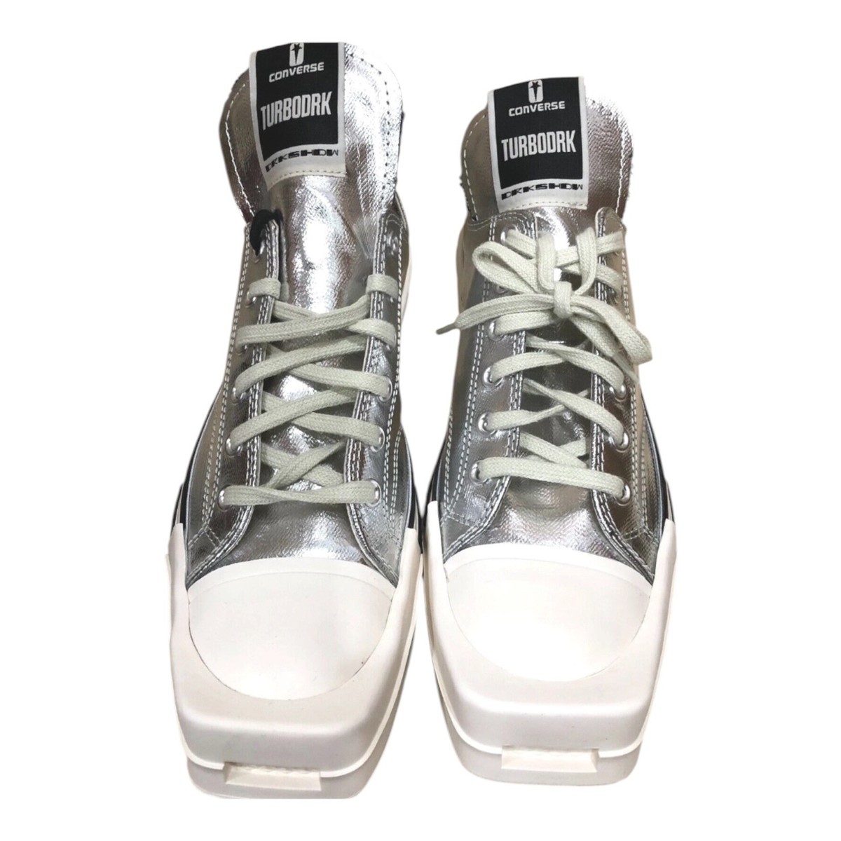平*員様 シ*ズ様 CONVERSE rick owens シルバー　takat NEW! Converse RICK OWENS DRKSHDW TURBODRK Chuck 70 Low Silver Mens